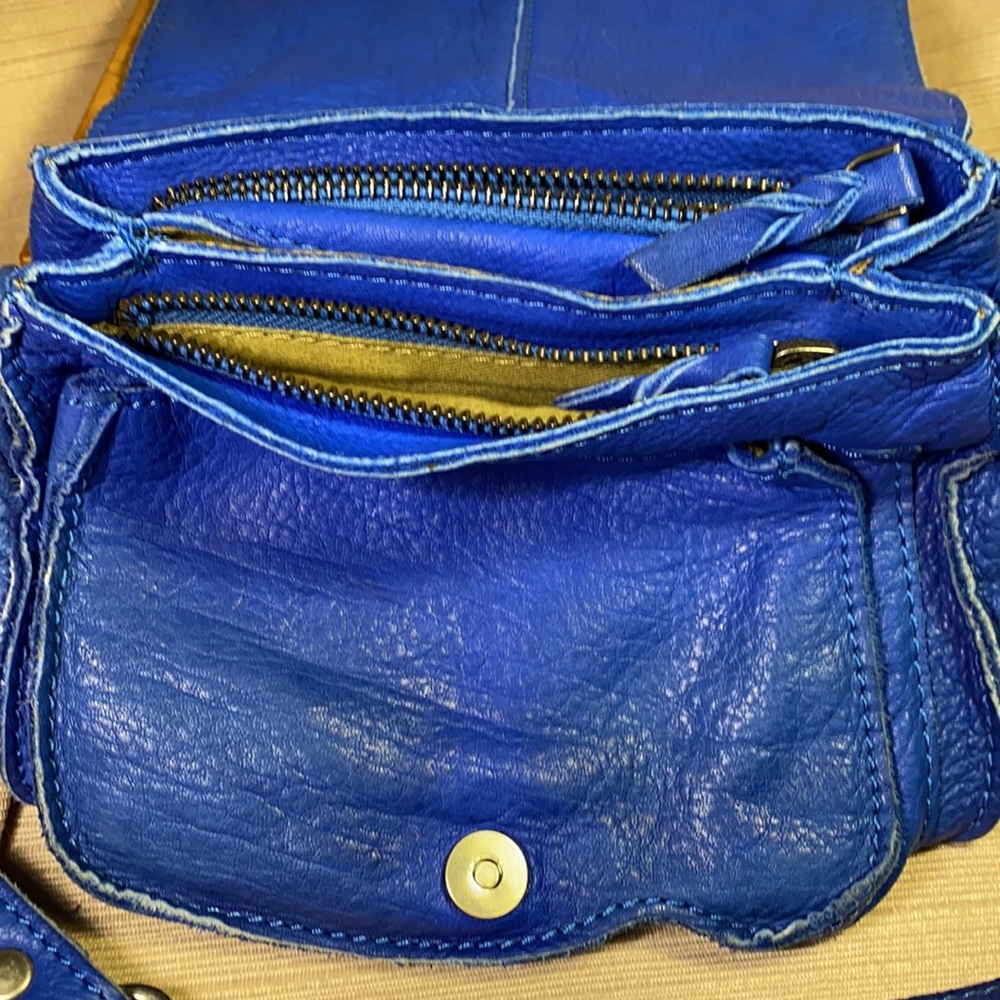 Cut N’Paste super soft leather crossbody mini bag - Picture 12 of 16